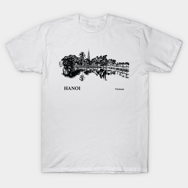 Hanoi - Vietnam T-Shirt by Lakeric